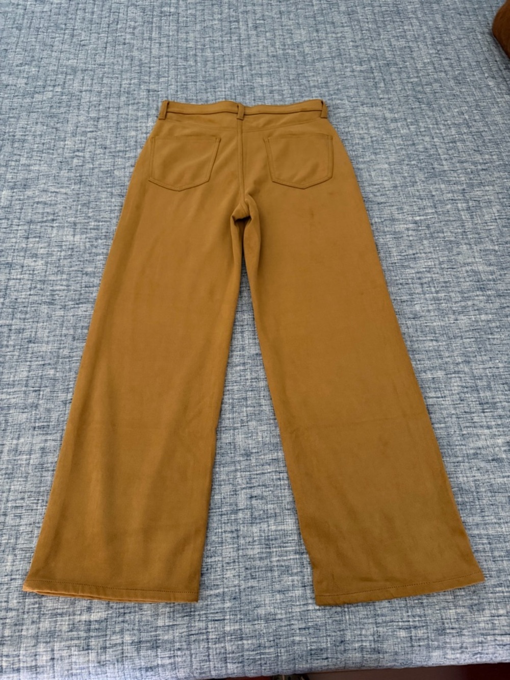 Banana Republic Ultra High-Rise Wide Leg Pants in Camel - Picture 3 of 3